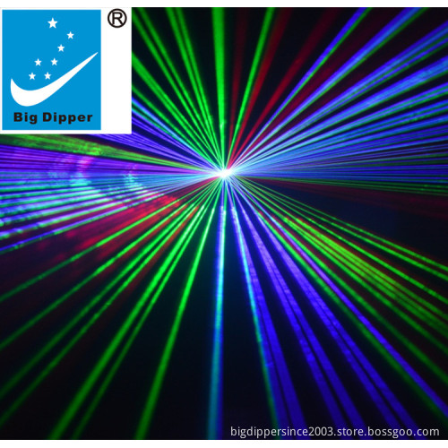 BigDipper Betopper seven star decorative uplight Purl laser diode with SD card good projector SD10000+RGB
